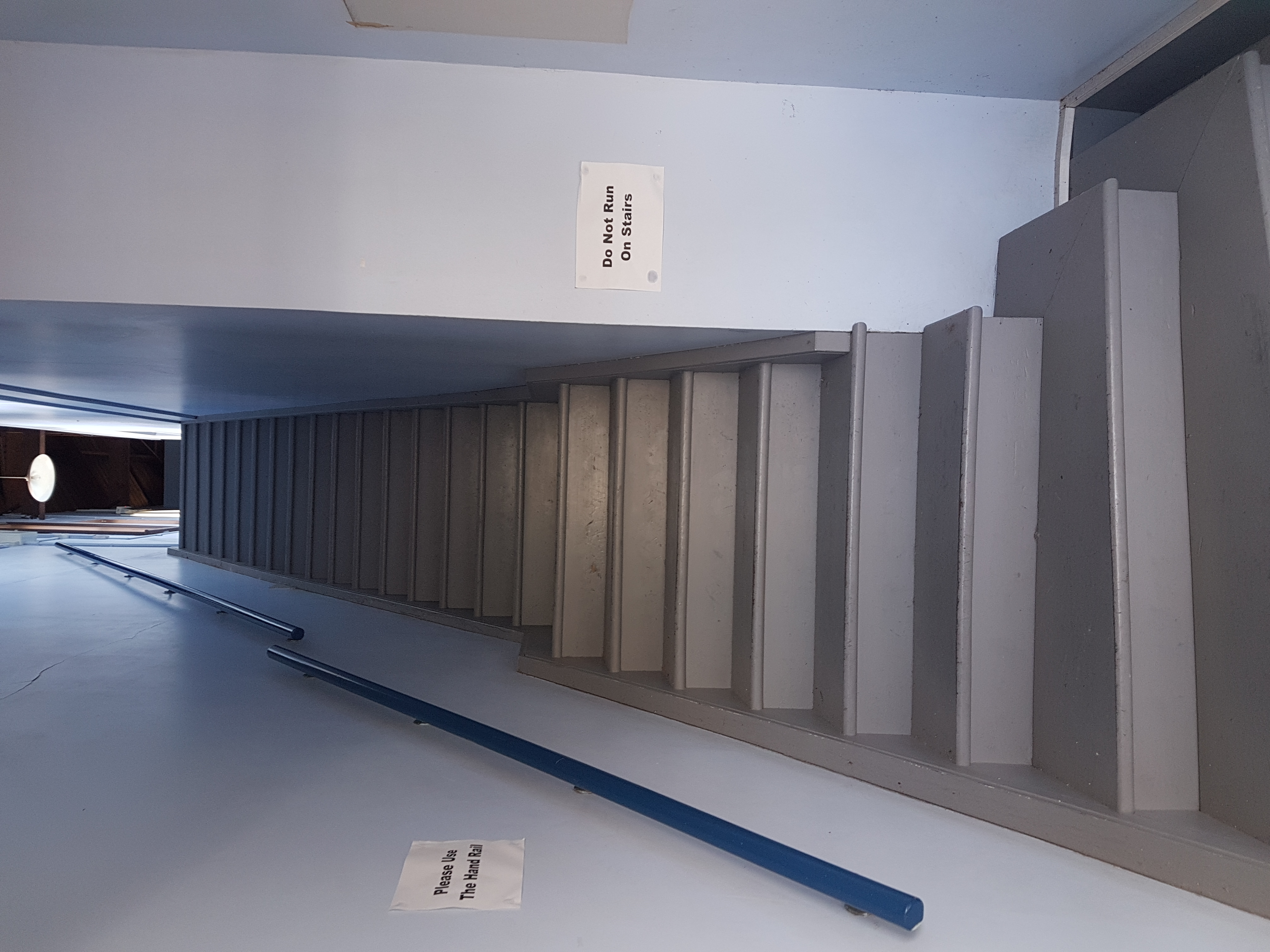 Gatakers Artspace internal staircase removed for lift